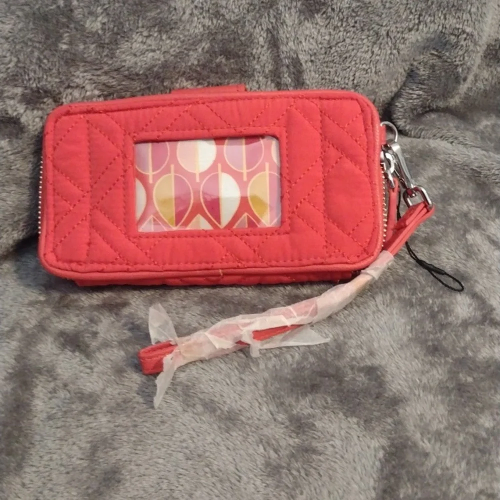 Vera Bradley RFID Smartphone Wristlet/wallet, NWT
